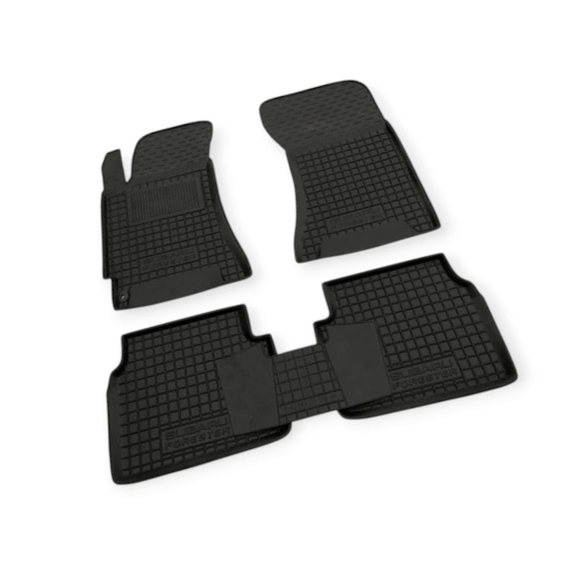 Коврики Субару forester ii 2002-2008 борт 2,5см, с перемычкой салона Мукачево - изображение 1