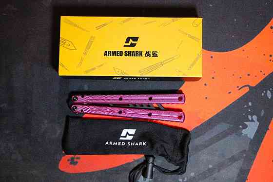 Тренировочный нож бабочка балисонг Kraken v3 от Armed Shark Новый Киев