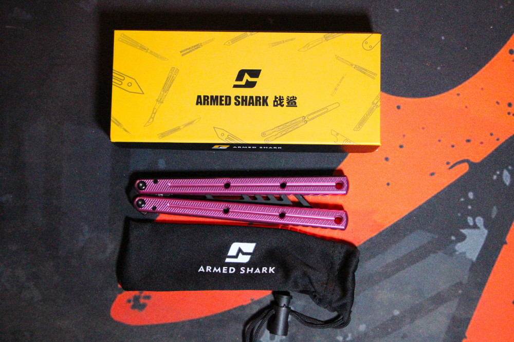 Тренувальні ножі метелик балісонг Kraken v3 від Armed Shark Новий Київ - фото 6