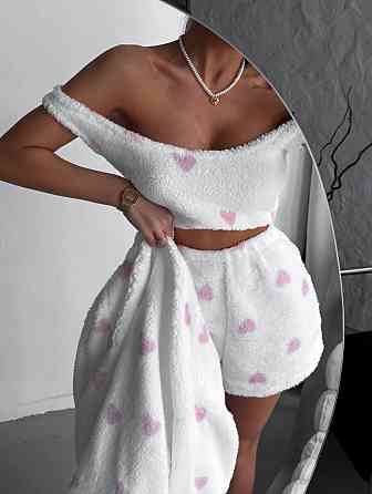 Жіноча тепла піжама, трійка Одеса