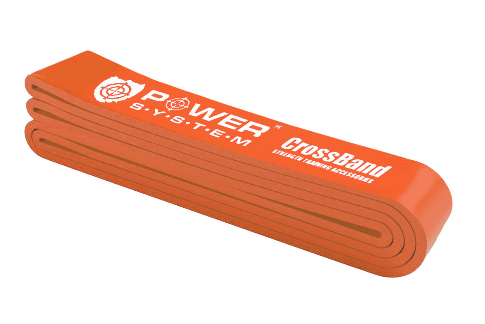 Еспандер-петля (гумка для фітнесу і кроссфіту) Power System PS-4052 CrossFit Level 2 Orange (опір 10-35 кг) Луцьк - фото 4