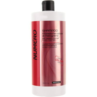 Шампунь Brelil Numero для защиты цвета с экстрактом граната 1 л (8011935075034) Винница - изображение 1