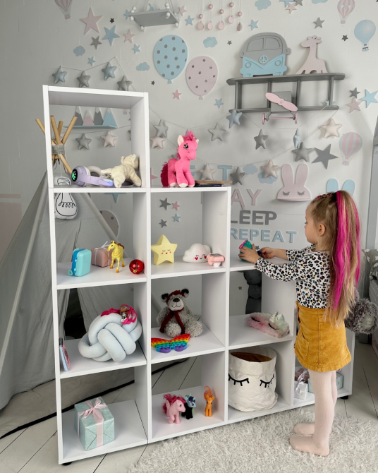 Детский стеллаж-пирамидка для игрушек и книг Киев - изображение 5