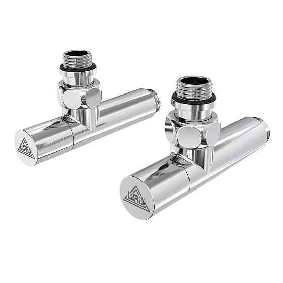 Кран кутовий Laris подовжений, G1/2". (комплект 2 шт) Київ