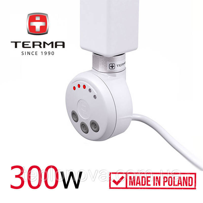 ТЕН для рушникосушки 300w Terma MEG White ТЕН Білий Електричний Чернівці - фото 1