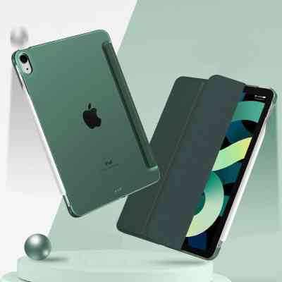 Чехол для планшета BeCover Tri Fold Hard Apple iPad Air 4 10.9 2020/2021 Dark Green (709659) (709659) Винница