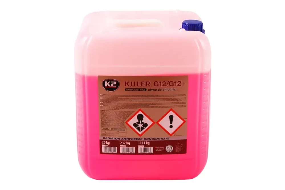 Жидкость охлаждающая антифриз красный концентрат K2 23 кг Винница - изображение 1