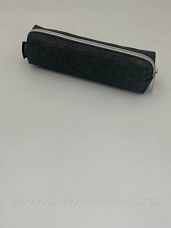 Пенал косметичка сірий 20×5×3.5 см Чернівці - фото 4
