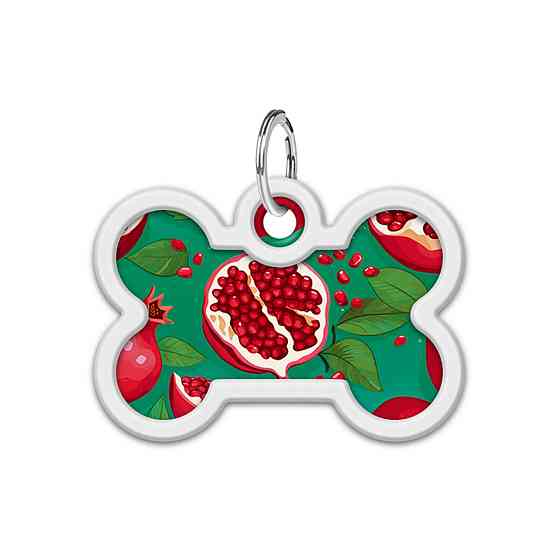 Адресник для собак и кошек металлический WAUDOG Smart ID с QR паспортом, рисунок 