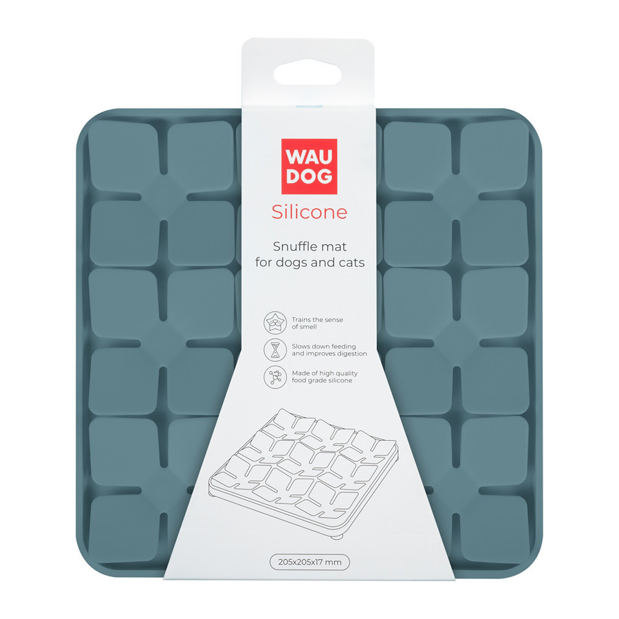 Коврик для поиска корма WAUDOG Silicone, 205х205х17 мм, серый Киев - изображение 2