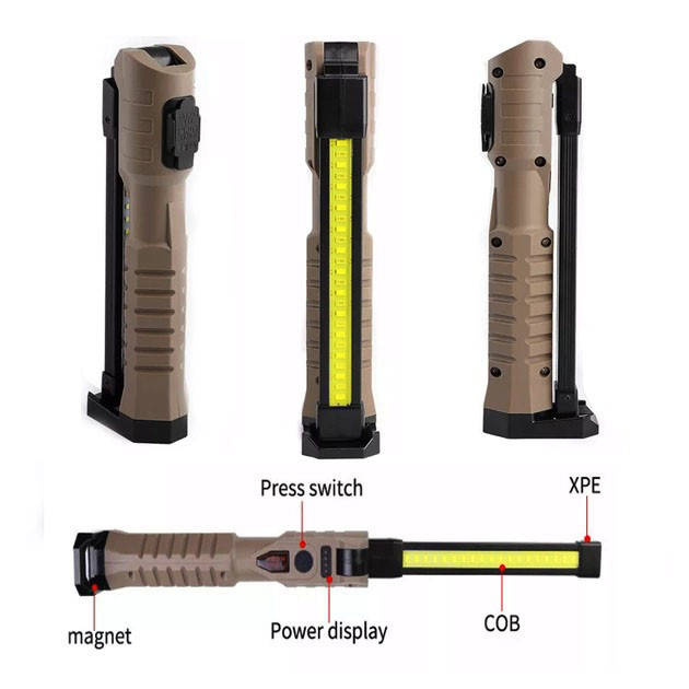 Ударопрочная лампа-фонарь для кемпинга WL-08, Подвесная лампа фонарь лампа, Фонарь прожектор переносной BZ-95 Львов - изображение 4