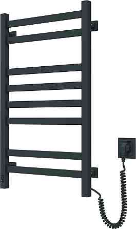 Електрична сушарка для рушників NAVIN Авангард 480×800 Sensor права, антрацит Київ