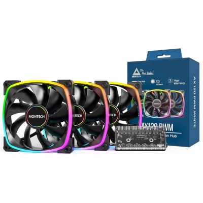 Кулер для корпуса MONTECH AX120(B3I1) Винница - изображение 9