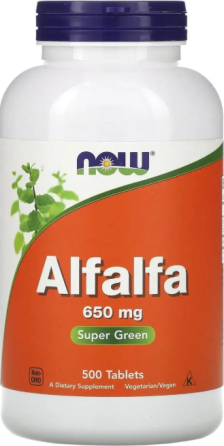 Люцерна Now Foods Alfalfa  650 мг 500 таб Киев