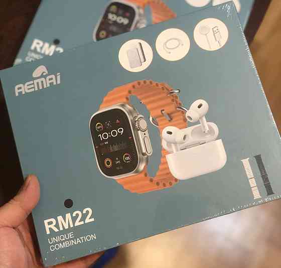 Смартгодинник із навушниками та заряджанням 3 в 1, бездротові навушники. Київ