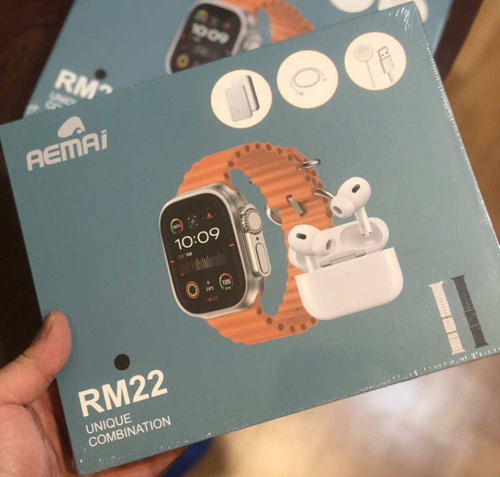 Смартгодинник із навушниками та заряджанням 3 в 1, бездротові навушники. Київ - фото 1