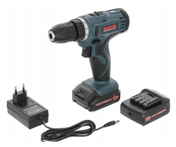 Аккумуляторный шуруповерт BX-175 18V, 2x2,24Ah, 2 скорости, 72 аксессуара, зарядное устройство, кейс Одесса - изображение 3