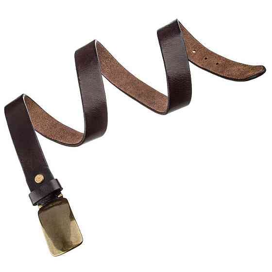 Ремінь чоловічий автомат Коричневий (Vintage) Київ