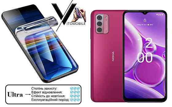 Полиуретановая пленка Ultra для Nokia G42 – минимальная толщина, максимальная защита! Киев