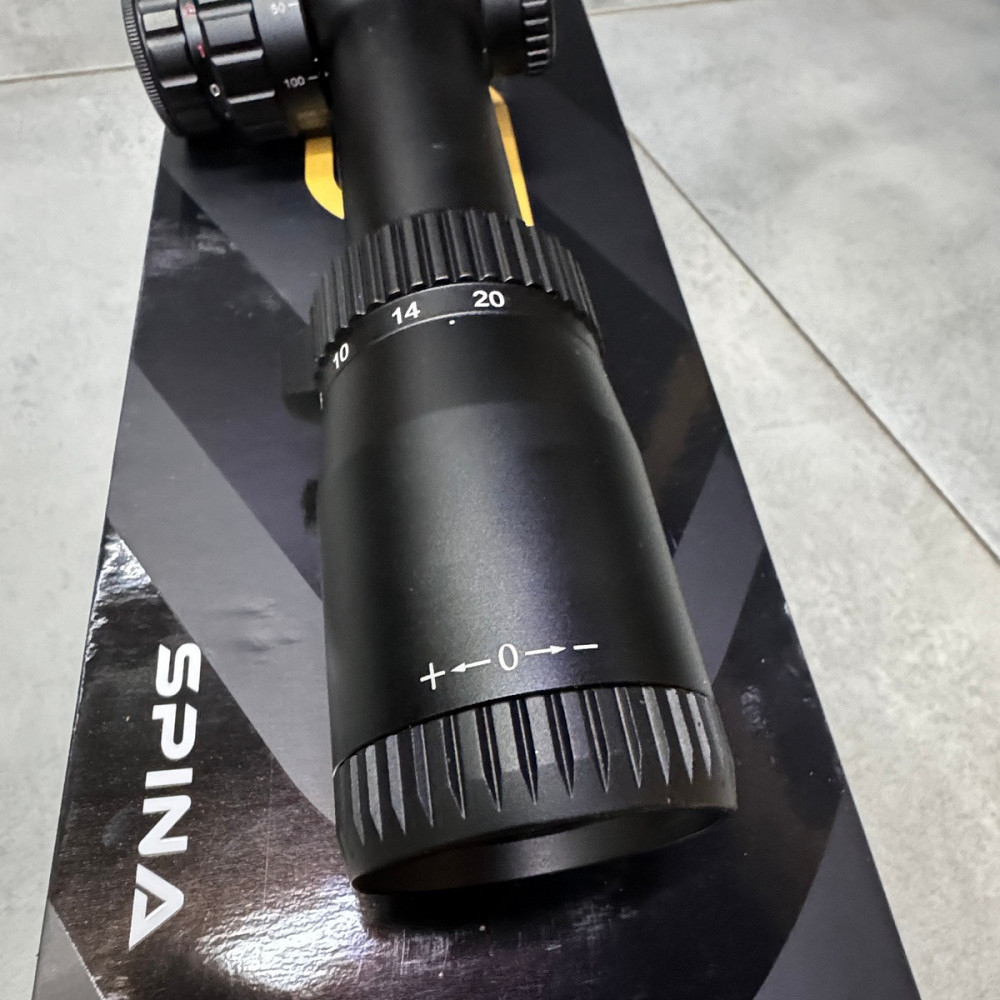 Оптический прицел Spina Optics SCOL-7, 2.5-20x50 SF IR, с креплением (кольца), подсветка Solmir Киев - изображение 5