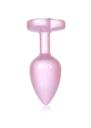 Анальна пробка - Jewellery Pearl Pink Heart Plug Clear S Sex Aura Київ