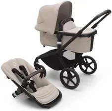 Детская коляска Bugaboo Fox 5 - wózek głęboko-spacerowy-Black-Desert Taupe-Desert Taupe Киев - изображение 1
