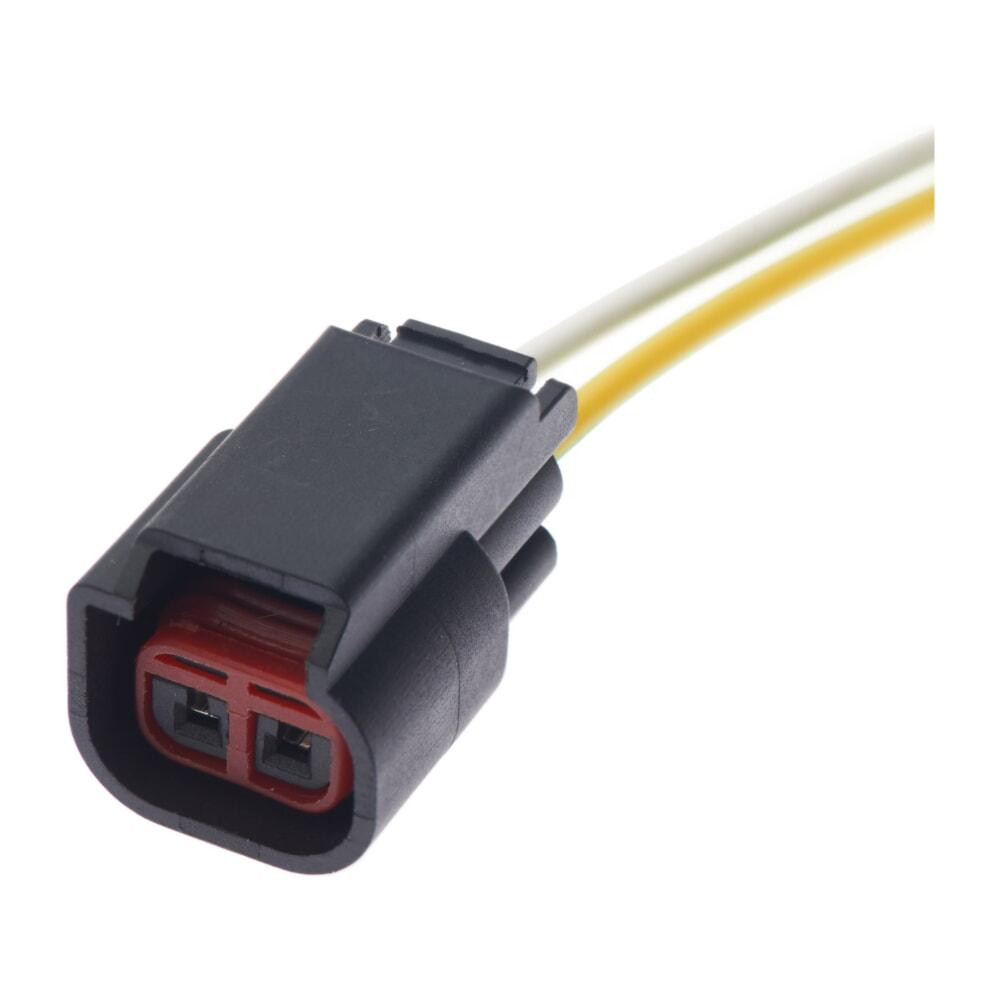 Електричний з'єднувач із дротом, 2-контактний, Топл. Форсунка, Котушка Запалювання, Чорний, Пластик, Київ - фото 1