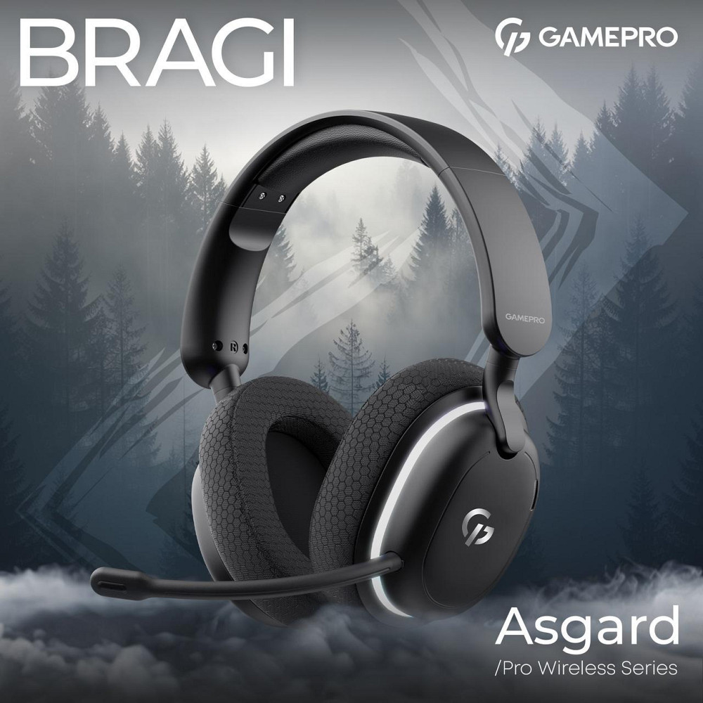 Гарнітура GamePro Asgard Bragi Black (HSW250B) ( Чорний ) Харків - фото 5
