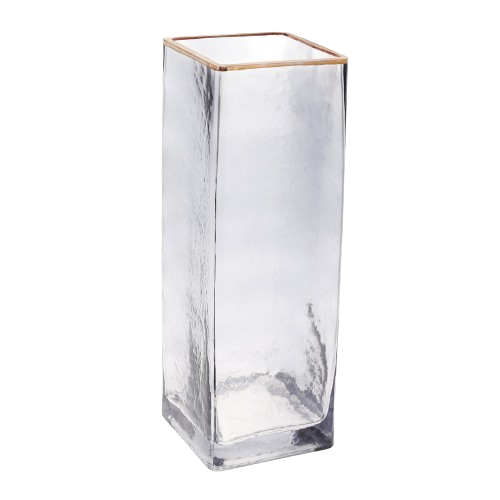 Ваза скло Евіан 30см світло-сірий БОНА ДИ Житомир - изображение 1