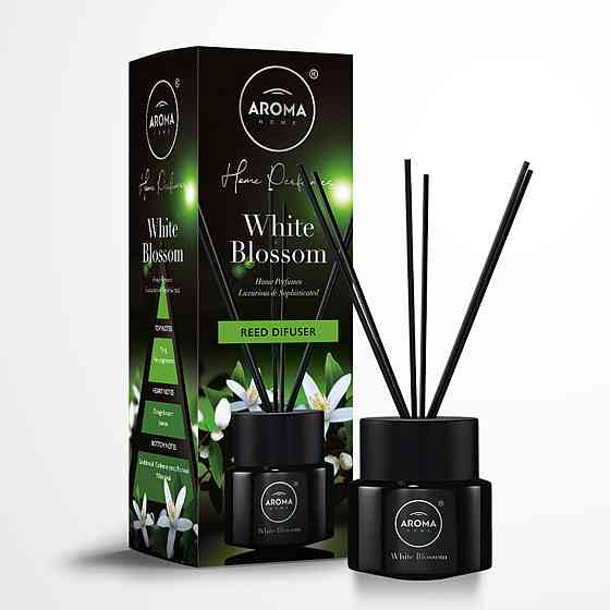 Ароматичні палички Aroma Home Black Series Sticks - White Blossom 100мл Киев