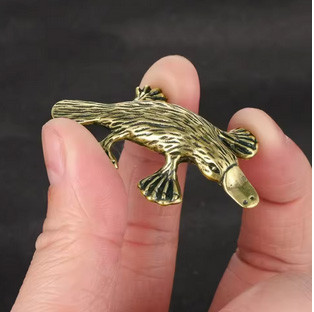 Фигурка мини бронза Утконос Киев - изображение 2