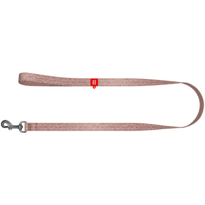 Повідок для собак WAUDOG Re-cotton світловідбивний L-XL Ш 25 мм Д 300 см коричневий (03216) Вінниця - фото 2