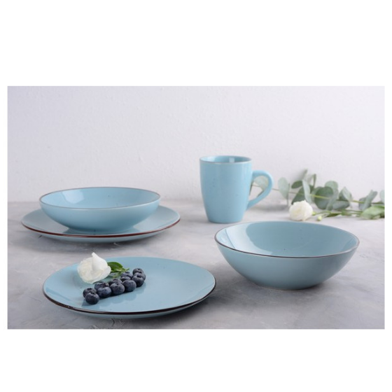 Салатник-піала Terra 650мл YF6002-3 блакитний LIMITED EDITION Житомир - фото 4