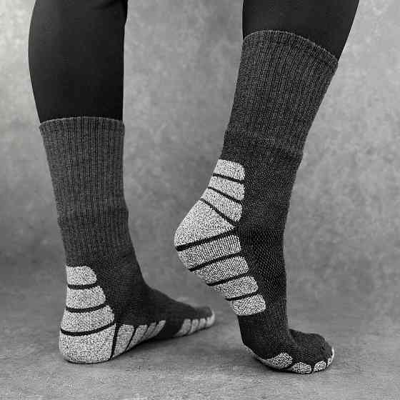 Сірі спортивні шкарпетки чоловічі Pobedov Blank Київ