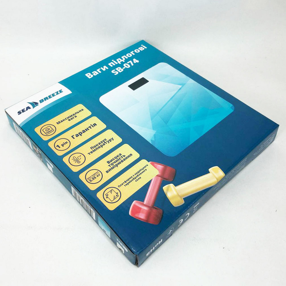 Весы для контроля веса в домашних условиях SeaBreeze, Напольные весы для бытового использования YV-29 Львов - изображение 8