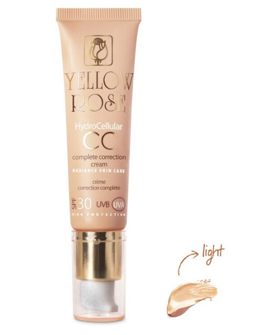 Сонцезахисний крем CC з SPF 30 Hydra cellular CC cream SPF 30 Yelow rose 30 мл Light Дніпро - фото 1