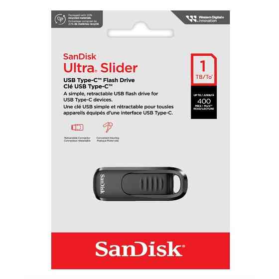 Флешка SanDisk Ultra Slider Type-C 1Тб Київ