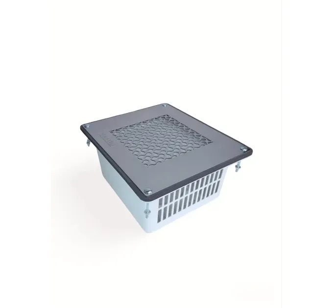 Витяжка врізна для манікюру SV 500 з Нера фільтром професійна (решітка нержавіюча металік) Київ - фото 1