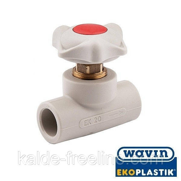 Кран вентиль d 50 Wavin ekoplastik Харьков - изображение 1