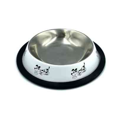 Посуд для собак Lucky Star Миска нековзна кольорова з малюнком 17 см (4821526200103) Вінниця