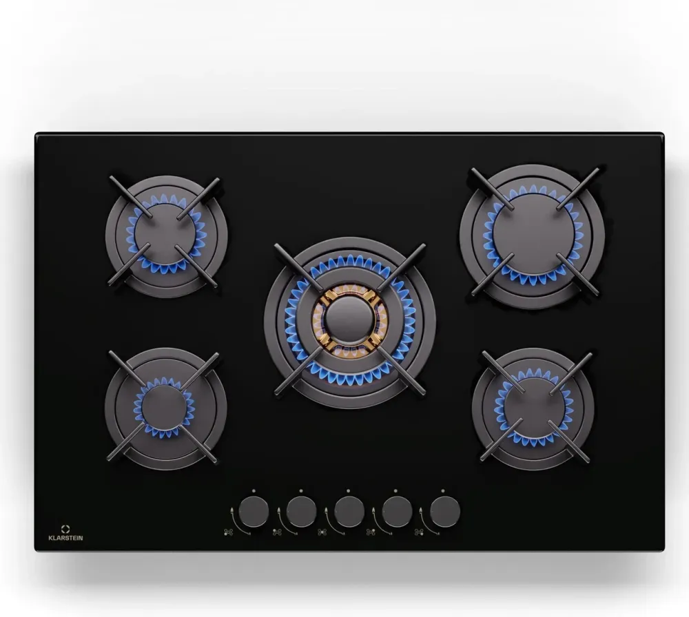 Варочная поверхность Klarstein Goldflame 5 Czarny Киев - изображение 1