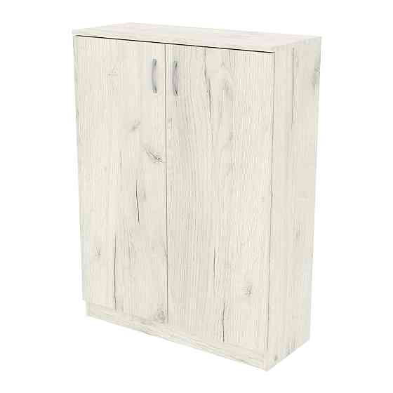 Тумба офисная ОСМ-2, Дуб Крафт Білий, 800/320/1080 Львов