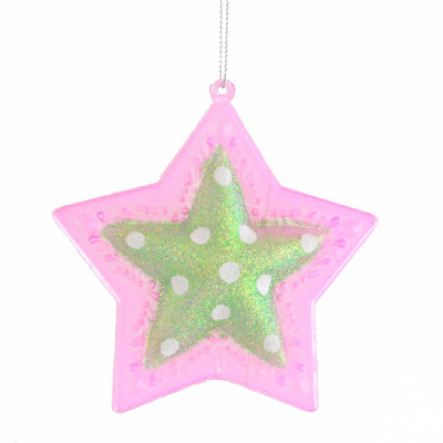 Елочная игрушка YES! Fun звезда новогодняя 10 см. (972834) Винница - изображение 1