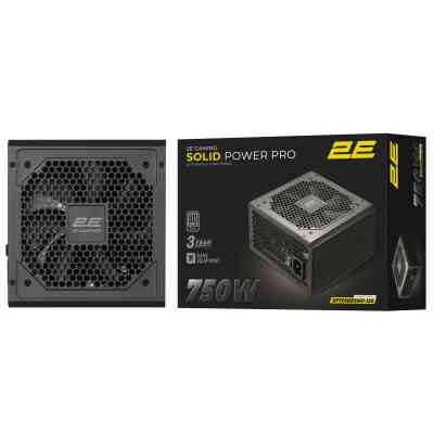 Блок живлення 2E 750W GAMING Solid Power Pro (2E-SP750BRSMII-120) Вінниця