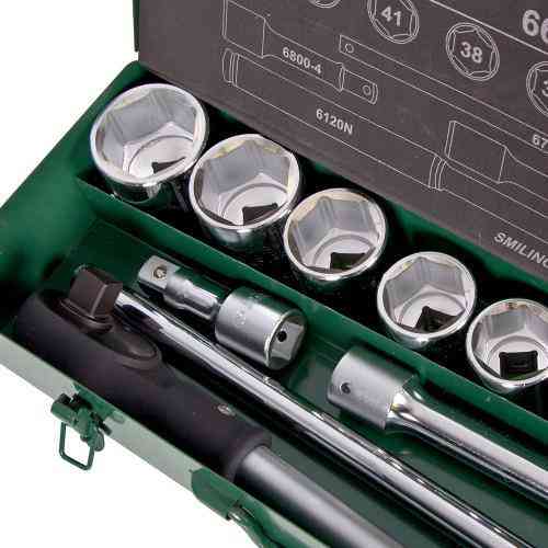 Набор инструмента 14 пр. 3/4"DR, 22-50мм HANS (6614M) Винница