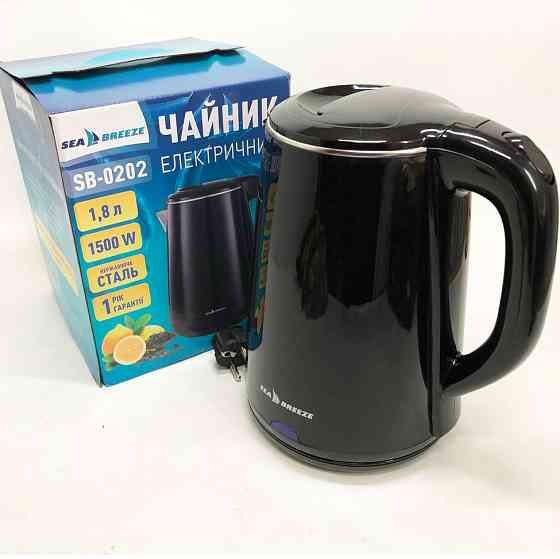 Ергономічний електричний чайник, Чайник електричний для дому Потужний DZ-91 Львів