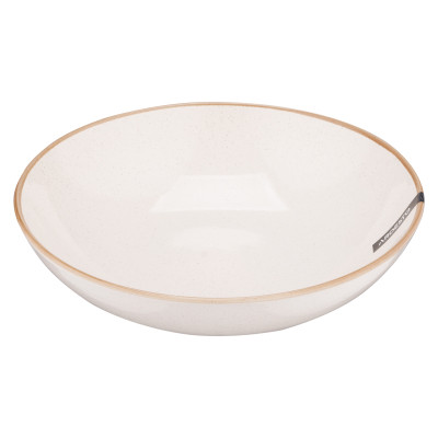 Тарілка Ardesto Apulia, 820мл, 20.8см, кераміка, кремовий (AR2921AC) Вінниця - фото 4