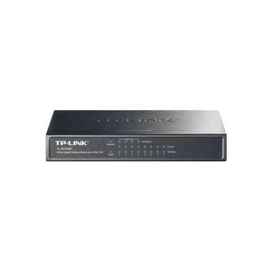Комутатор TP-Link TL-SG1008P, 8 портовий, 10/100/1000 / POE (TL-SG1008P) Киев