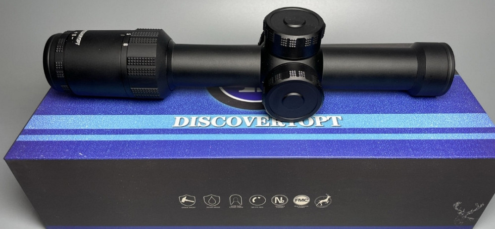 Оптический прицел Discovery ED-AR 1-6x24 FFP Загонник оптичний приціл. Київ - фото 5