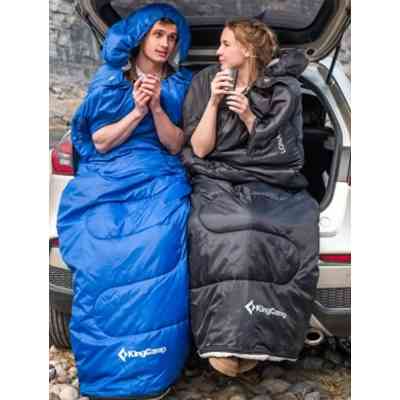 Спальний мішок KingCamp Lona 250 Blue (KS2401_BLUE_L) Вінниця